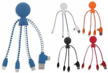 Promotional multi charging cable Xoopar Mr Bio