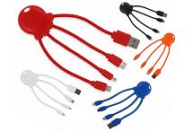 Logo branded Xoopar Octopus charging cable